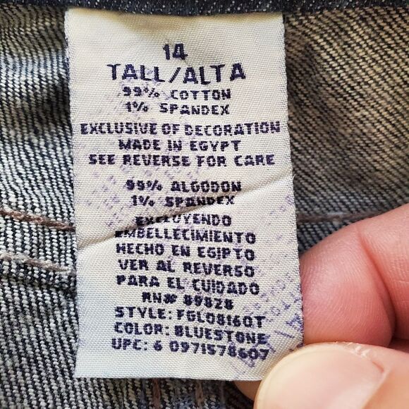 Faded Glory Mid Rise Straight Classic Jeans 34x35 - Picture 11 of 12